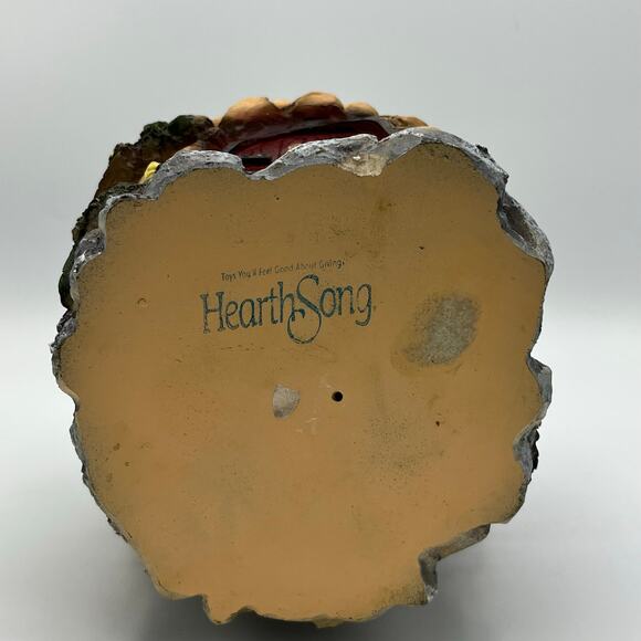 HearthSong Fantastical Resin Fairy Village Pinecone House 9" w/ 4 Fairy Figures - Picture 6 of 11